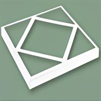 Sıva Üstü Dekoratif Sac Led Panel Çerçeve 600X600X 1